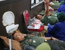 Target kita kali ini100 kantong Darah Ujar Dandim
