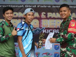 Dalam Rangka Memeriahkan HUT TNI Ke-77, Satgas Pamtas Yonarmed 19/105