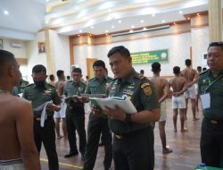 Danrem 042/Gapu Pimpin Sidang Parade Calon Tamtama PK TNI AD Reguler dan Keagamaan Gelombang – II TA. 2022