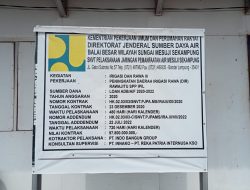Diduga Pronyek Pembanguna Peningkatan Daerah Irigasi Rawa (DIR) Tidak Sesuai Spek Pekerjaan