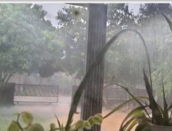 Hujan Deras Disertai Angin Dan Petir, BMKG Lampung Menghimbau Kepada Warga Masyarakat Selalu Waspada