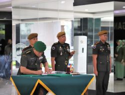 Pangdam I/BB Pimpin Sertijab dan Tradisi Korps Pelepasan 3 Pamen