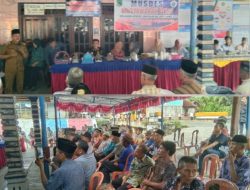 Perencanaan Musdes Tahun 2022 Pemdes Karang Anyar Kecamatan Sikap Dalam.