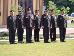 Polres Tubaba Upacara Dalam Rangka Hari Pahlawan ke 77 Tahun 2022