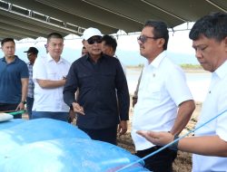 Menteri Kelautan dan Perikanan RI Tinjau Lahan Tambak Garam Nunkurus Kabupaten Kupang