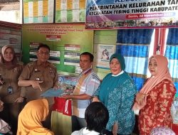 Lurah Tanjung Makmur Adakah Silahturahmi, Camat Tebing Tinjau Proyek KOTAKU