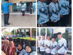 Puncak HUT PGRI  ke 77 dan HGN  di Kabupaten Empat Lawang Sumatera selatan