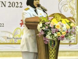 Wakil Gubernur Lampung ibu Chusnunia Chalim Lantik PJ Bupati Tulang bawang dan PJ Bupati Lampung barat