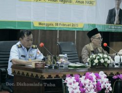 Forkopimda Dan Organisasi Perangkat Daerah (OPD) Se-Kabupaten Tulang Bawang hadiri acara Optimalisasi Pengolahan Zakat Bersama BAZNAS