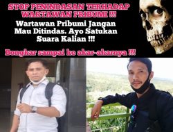 Aksi wartawan Pribumi Empat Lawang ke Dinas Akibat Tertutup nya Angaran Publikasi
