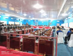 Rapat Paripurna pertama di tahun 2023 bertempat di gedung Utama DPRD dan dibuka langsung oleh Ketua DPRD Empat Lawang Persi, S.E