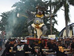 Sambut Hari Raya Nyepi Tahun Baru Saka 1945, Umat Hindu Kota Kupang Gelar Pawai Ogoh-Ogoh