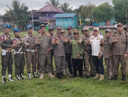 Kadis Polisi Pamong Praja Asnan Gozali Dan Team Siapkan  Keamanan Dalam Rangka Kunjungan  Gubernur Sumatera Selatan H.Herman Deru