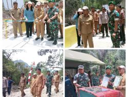 Dandim 0210/TU Resmi Tutup Karya Bakti TNI Kodim 0210/TU Di Desa Pangujungan Habinsaran