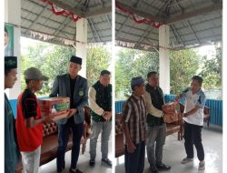 Datang Ke desa Keban Agung Kecamatan mulai Sebingkai, Anggota DPRD Sumsel Oktaviansyah Berikan Bantuan Kemanusiaan