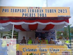 Kapolres Toba Bersama Wabup Tinjau Pos Terpadu Di Pelabuhan Ajibata dan Pos PAM Sibisa