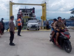 Hari Kedua Lebaran di Pelabuhan Balige, KMP Kaldera Toba Layani 2 Trip Keberangkatan Tujuan Balige Ke Onan Runggu
