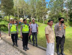 Pasca Libur Lebaran, Kapolres Toba Pantau Situasi Obyek Wisata Kaldera Toba