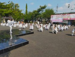 Tingkatkan Kemampuan, 573 Personil Polres Sampang Sampang Laksanakan Ujian Beladiri Polri