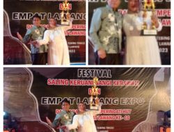 Dengan Mengusung tema “Sedekah Tengkat” Kecamatan Tebing Tinggi Memborong Tropi di Festival Saling Keruani Sangi Kerawati