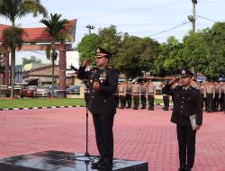 Kapolres Toba : Amalkan Nilai-Nilai Pancasila Dalam Melaksanakan Tugas dan Kehidupan Sehari-hari