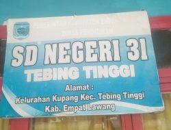 SD N31 Tebing tinggi Hindari Kedatangan Media