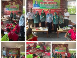 Beri Perhatian Warga Binaan Wanita, Tim PKK Kabupaten Lampung Tengah Lakukan Pelatihan Sulam Ramboci
