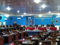 Rapat Paripurna DPRD Empat lawang Mendengarkan dan Setujui LKPJ Bupati Tahun Anggaran 2022