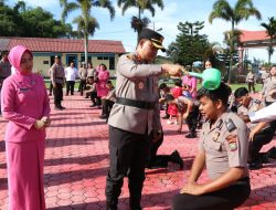 *21 Personil Polres Toba Naik Pangkat Setingkat