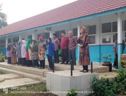 SMPN  2 Pendopo Pembagian Rapor Berjalan lancar dan kondusip