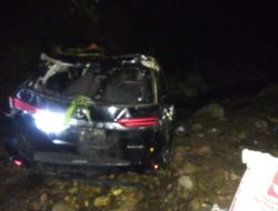 Fortuner Terjun Ke Jurang Di Jangga Dolok, Satu Penumpang Tewas dan 2 Luka-luka