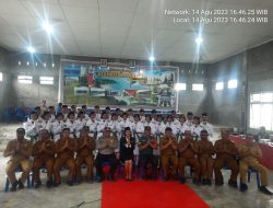 Kapolsek Hadiri Pengukuhan Paskibra Generasi Muda Kecamatan Laguboti