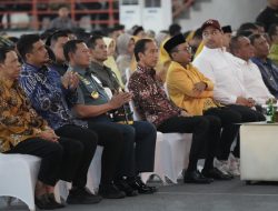 Panglima TNI dan Presiden RI di Medan