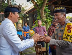 Kapolda Bali Hadiri Prosesi Penganugrahan Gelar Kehormatan Kepada KSAU
