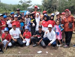 SDN Kecamatan Pendopo Barat ikuti Giat karnaval di Desa Muara Lintang Baru Kecamatan Pendopo Barat