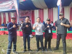 Camat lintang Kanan Hadiri Giat Festival Droumband tinggkat SD ,SMP ,Mts ,SMA ,SMK Sekabupaten Empat Lawang