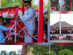 Bupati empat Lawang Pimpin Upacara HUT Kemerdekaan Republik Indonesia Ke-78 Di Lapangan Pemkab Empat Lawang Dr.Joncik Muhammad Bupati Empat Lawang Pimpin Upacara HUT Kemerdekaan Republik Indonesia Ke-78