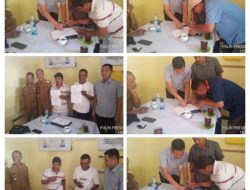 Terapkan RJ, Dugaan Kasus Penganiayaan Berakhir Damai Di Polsek Balige