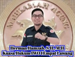 Tindak Lanjut Laporan Wartawan, Kuasa Hukum IWO I Angkat Bicara