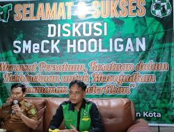 SMeCK HOOLIGAN Suporter PSMS Medan Kampanyekan Dukung Pemilu Damai 2024