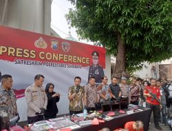 Unit Resmob Satreskrim polrestabes ringkus pelaku pembobolan rumah mewah 1masih di buru polisi