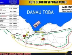 Polda Sumut Rekayasa Arus Lalin Selama Event Aquabike Jetski Danau Toba, Cek Jalurnya