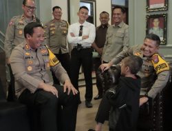 Pingin Jadi Polisi, DN Bocah Korban Penganiayaan Kunjungi Polresta Malang Kota