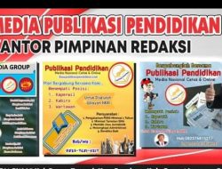 JAJARAN PIMPINAN REDAKSI MEDIA PUBLIKASI PENDIDIKAN MENGUCAPKAN HUT PGRI KE -78 DI SELURUH NKRI