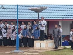 Pj Bupati Empat Lawang Pimpin Upacara HGN Dan HUT PGRI ke-78 di SMP Negeri 3 Lintang Kanan