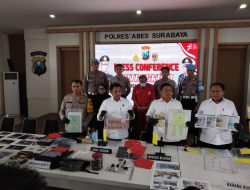 Satreskrim polrestabes Surabaya Ringkus kasus penipuan Rumah subsidi