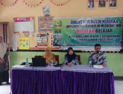 SMP Negeri 2 Secanggang Laksanakan Diklat Kurikulum Merdeka Belajar