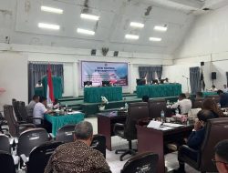 Rapat Paripurna DPRD Kabupaten Toba, Bupati Poltak Sitorus Sampaikan Ini
