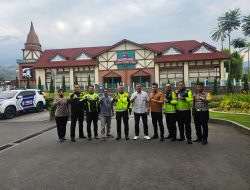 DIRLANTAS POLDA JATIM DAN SATLANTAS POLRES PASURUAN CEK KESIAPAN ANGGOTA DAN JALUR WISATA PRIGEN PASURUAN