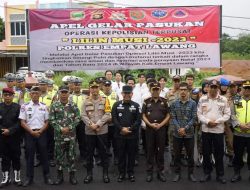 Pj. Bupati Empat Lawang Fauzan Khoiri Denin, AP, MM, Waka Polres Empat Lawang Kompol Usril SH,. M.H, Serta Pejabat Forkopimda yang turut didalam undangan